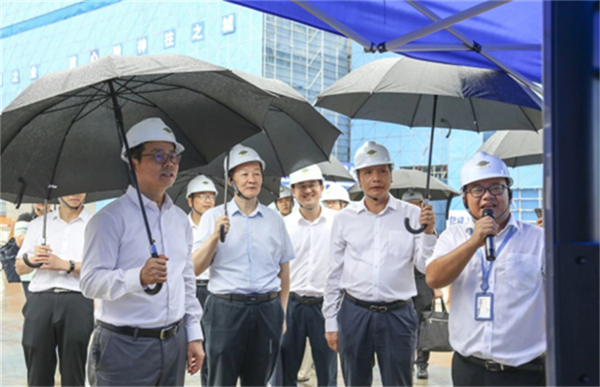 住建部总工程师李如生调研十六化建项目