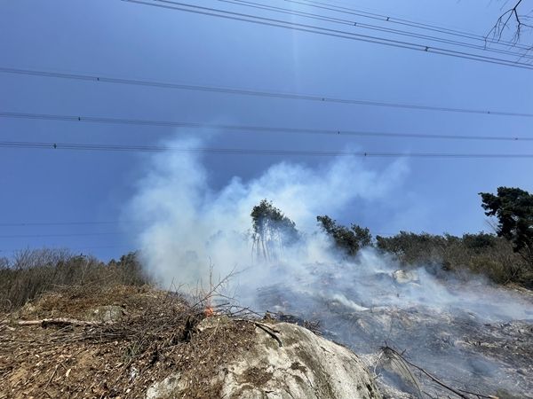 扑灭山火，守护电力“生命线”