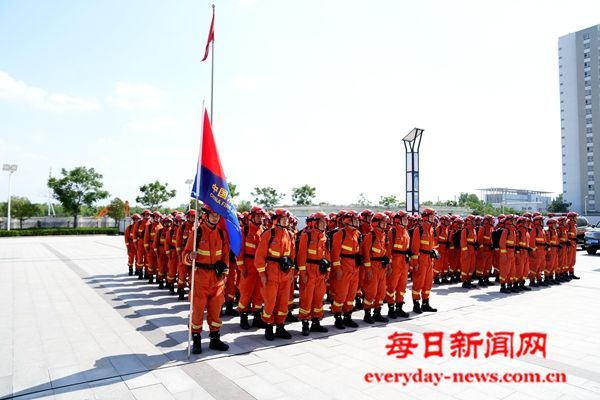 大练兵丨国家消防界救援局陕西机动队伍 “